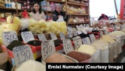 Бишкектеги "Ош" базары. 27-март, 2023-жыл.