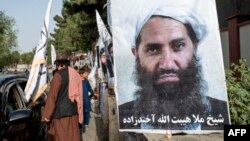 تصویری از ملاهبت آخوند‌زاده، رهبر طالبان