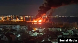 Удар по «Новочеркасску» ЧФ РФ у Феодосії. Крим, 26 грудня 2023 року