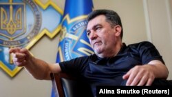 Улуттук коопсуздук жана коргонуу кеңешинин мурунку катчысы Алексей Данилов. Киев. 29-июнь, 2023-жыл. 