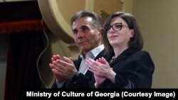 Бидзина Иванишвили и Екатерина Хведелидзе