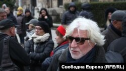 Алексанър Морфов се присъедини към шествието на "Движение за култура".