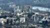 Прифронтове місто Бахмут на Донеччині, 27 лютого 2023 року