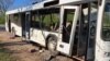Autobuzul cu civili atacat de forțele ruse în Marhaneț, regiunea Dnipropetrovsk, 23 aprilie 2025