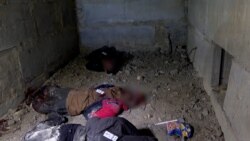 O tabără de vară pentru copii a fost locul altor atrocități înfiorătoare comise de armata rusă. Într-un subsol, au fost găsite cadavre cu mâinile legate la spate și împușcate în cap.