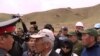 Кызыл-Омполдогу уран кенине каршы чогулгандар. 20-апрель, 2019-жыл. 