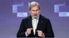 Johannes Hahn, a költségvetésért felelős uniós biztos jövő héten jelent a Magyarországgal szemben egy éve támasztott feltételek teljesítéséről. Fotó: AFP