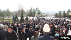 В Таласе прошла акция протеста