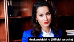 Телеведуча та заступниця генерального директора «Газпром Медіа» Тінатін (Тіна) Канделакі (на фото), за версією чиновників ЄС, займається пропагандою, яка виправдовує російську агресію в Україні