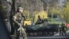 Proruski separatisti u Donjecku, 23. april 2015.