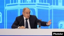 Armenian Prime Minister Nikol Pashinian (file photo)