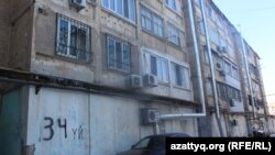 Дом № 34 по улице Аскарова в Шымкенте. 6 декабря 2017 года.