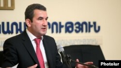 Председатель Государственной комиссии по защите экономической конкуренции Армении Артак Шабоян 