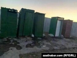 COVID-19 şübheli näsaglar üçin karantin lageri, Türkmenabat, sentýabr, 2020.