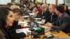 Анкетната комисија за прислушуваните разговори. 