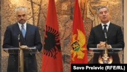 Edi Rama i Milo Đukanović