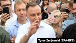 Președintele polonez Andrzej Duda