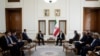 Armenian Deputy Foreign Minister Vahan Kostanian met with Iranian Foreign Minister Seyed Abbas Araghchi as part of his visit to the Islamic Republic of Iran on August 12-13, 2025.