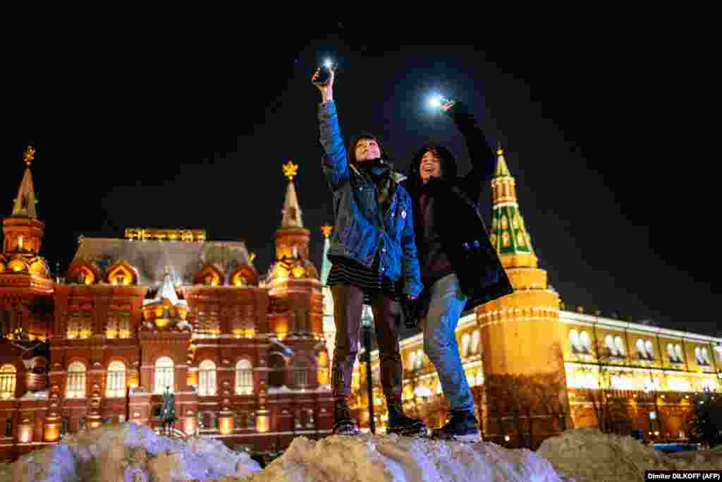 Біля Червоної площі в Москві