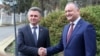 Igor Dodon cu Vadim Krasnoselski la Holercani