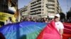 Sa prošlogodišnje Parade ponosa u Beogradu, oktobar 2010.
