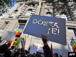 Protest LGBT populacije, oktobar 2011