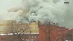 Zeci de morți într-un incendiu de proporții la un Mall în Siberia