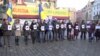 У центрі Праги до Дня Соборності України відбулася акція Stop Putin, Stop War (відео)