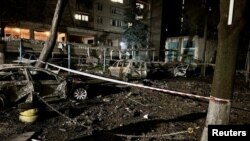 Consecințele unui atac cu drone al Rusiei la Dnipro, în seara de 16 aprilie 2025