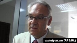 Հայաստանում Գերմանիայի դեսպան Մաթիաս Քիսլեր, 19-ը սեպտեմբերի, 2015թ․ 