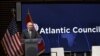 Премьер-министр Никол Пашинян выступает с речью в Атлантическом совете, 5 февраля 2025 г.