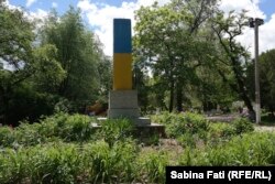 Soclul fostei statui a lui Lenin