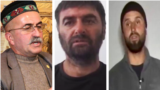 Памирские активисты Музаффар Давлатмиров, Кулмамад Паллаев и Аслан Гулобов (слева направо) умерли в тюрьмах в Таджикистане