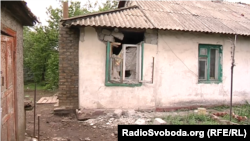 Будинок, в який потрапив снаряд