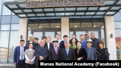 “Манас” улуттук театрынын алды. 15.11.2024. 