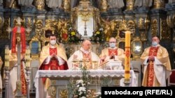Сьвяткаваньне Вялікадня ў Горадні, архіўнае фота