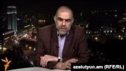 Գարեգին Չուգասզյանը «Ազատության» տաղավարում, 10-ը մայիսի, 2015թ․
