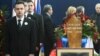 Ivica Dačić uz kovčeg sa telom Slobodana Miloševića, 13. mart 2006 