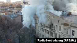 Пожежа в Одеському коледжі економіки, Одеса, 4 грудня 2019 року