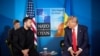 Украинскиот претседател Володомир Зеленски и американскиот претседател Доналд Трамп