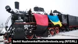 Вшанування пам'яті учасників бою під Крутами, Чернігівська область, 28 січня 2018 року