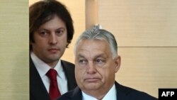 Ираклий Кобахидзе и Виктор Орбан